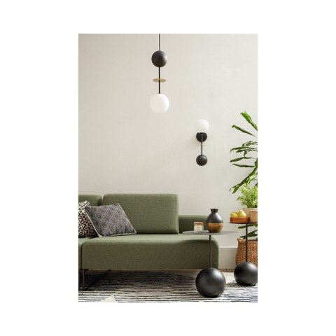 Lampa wisząca OIO A mosiądz szczotkowany do salonu, jadalni  
