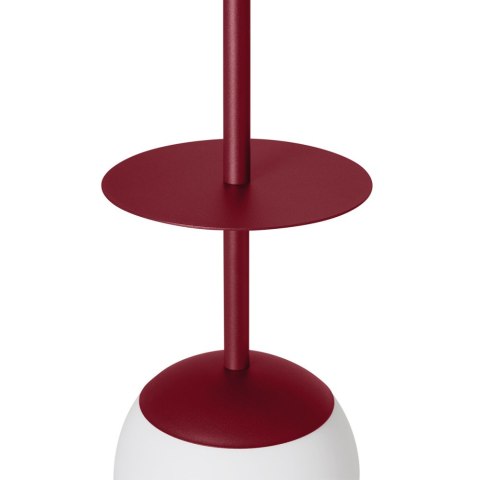 Lampa wisząca PLAAT A burgundowa do salonu, jadalni  