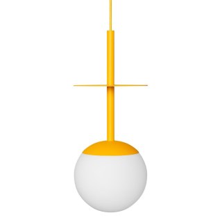 Lampa wisząca PLAAT A melonowa do salonu, jadalni  