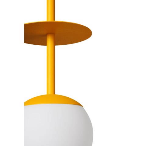 Lampa wisząca PLAAT A melonowa do salonu, jadalni  