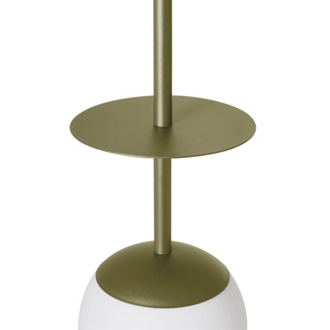 Lampa wisząca PLAAT A oliwkowa do salonu, jadalni  