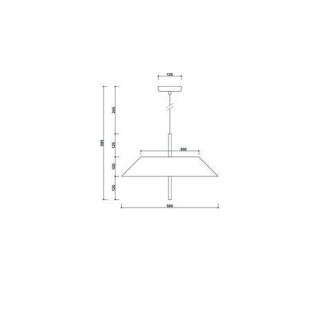 Lampa wisząca SAKOSI B biała potrójna do salonu, jadalni  