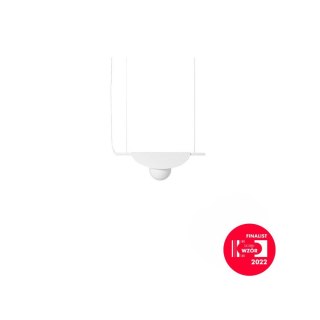 Lampa wisząca SALLO A biała do salonu, jadalni  