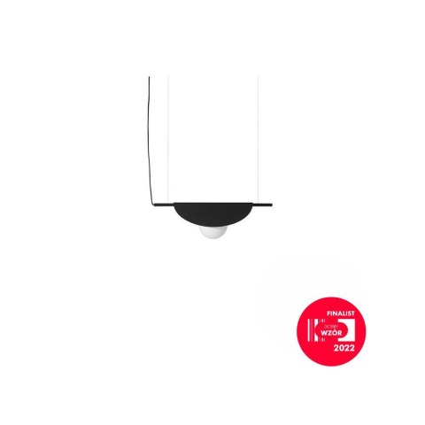 Lampa wisząca SALLO A czarna do salonu, jadalni  