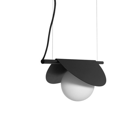 Lampa wisząca SALLO A czarna do salonu, jadalni  