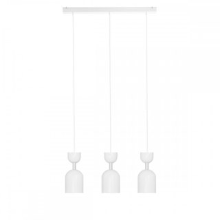 Lampa wisząca SUPURU 3L biała potrójna do salonu, jadalni  
