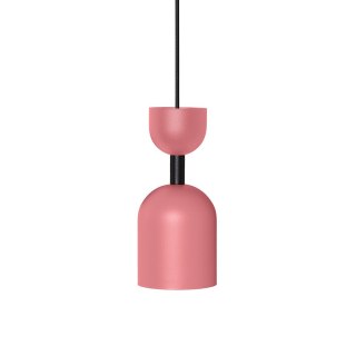 Lampa wisząca SUPURU różowa do salonu, jadalni  