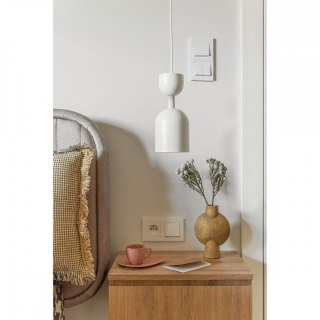 Lampa wisząca SUPURU biała do salonu, jadalni  