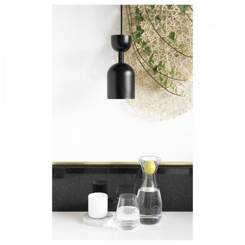 Lampa wisząca SUPURU czarna do salonu, jadalni  