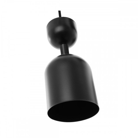 Lampa wisząca SUPURU czarna do salonu, jadalni  