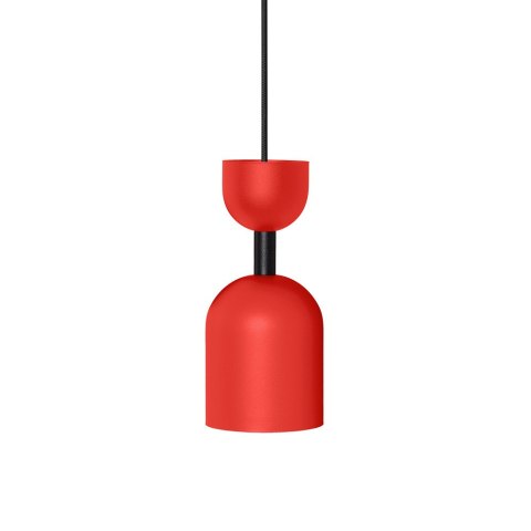 Lampa wisząca SUPURU czerwonopomarańczowa do salonu, jadalni  