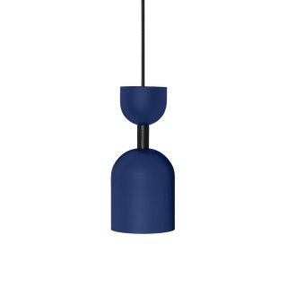 Lampa wisząca SUPURU granatowa do salonu, jadalni  