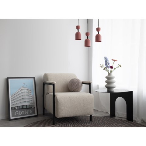 Lampa wisząca SUPURU melonowa do salonu, jadalni  