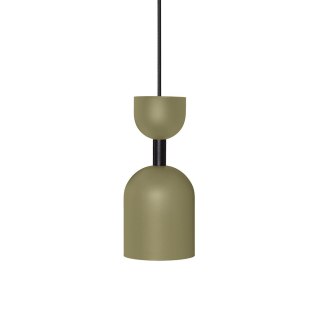 Lampa wisząca SUPURU oliwkowa do salonu, jadalni  