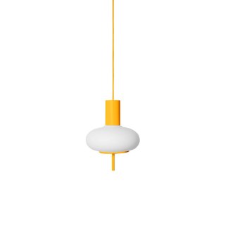 Lampa wisząca TORNI A melonowa do salonu, jadalni  