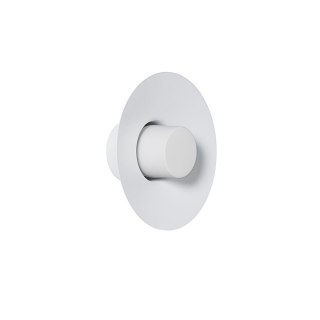 Lampa ścienna CAPONIO W A biała do salonu, korytarza lub sypialni