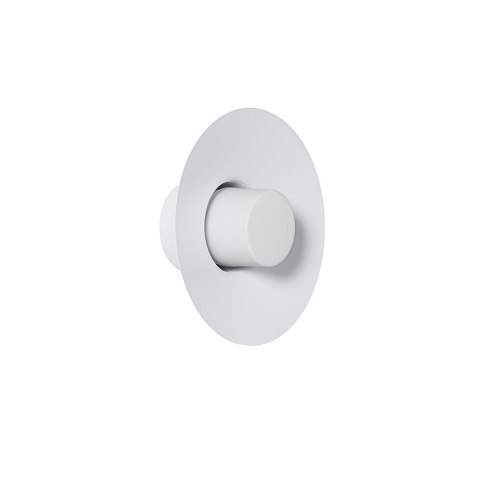 Lampa ścienna CAPONIO W A biała do salonu, korytarza lub sypialni