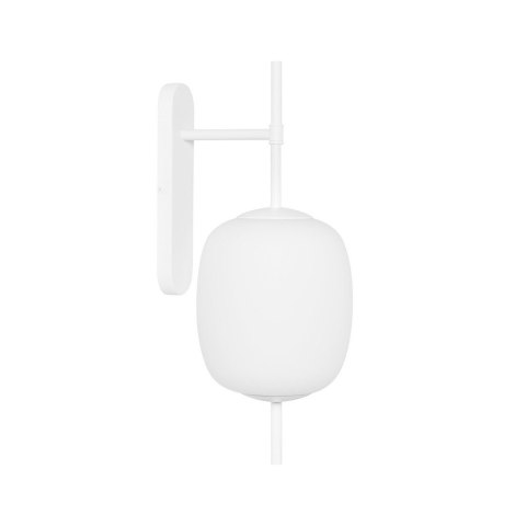 Lampa ścienna EPLI MINI W biała do salonu, korytarza lub sypialni