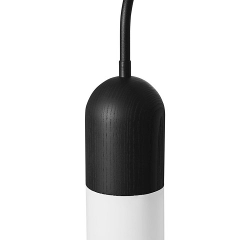 Lampa ścienna FUNSUI W A czarna do salonu, korytarza lub sypialni