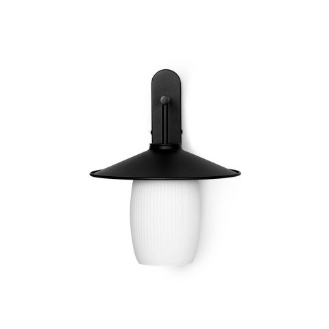 Lampa ścienna JINGU B czarna do salonu, korytarza lub sypialni