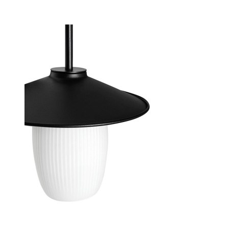 Lampa ścienna JINGU B czarna do salonu, korytarza lub sypialni