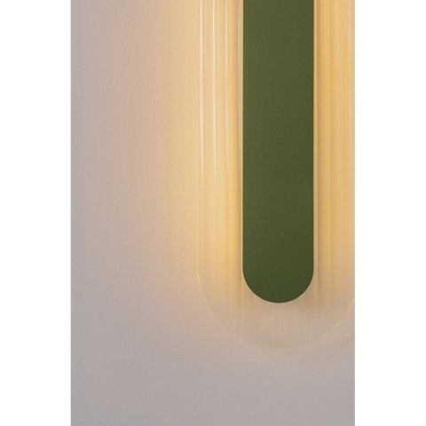 Lampa ścienna RIFLO W A burgundowa do salonu, korytarza lub sypialni