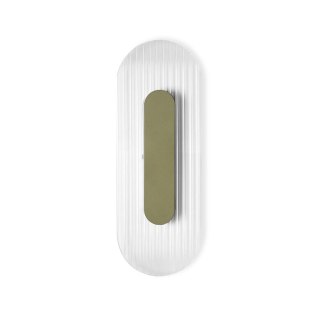 Lampa ścienna RIFLO W A oliwkowa do salonu, korytarza lub sypialni