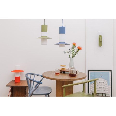 Lampa ścienna RIFLO W D biała regulowana do salonu, korytarza lub sypialni