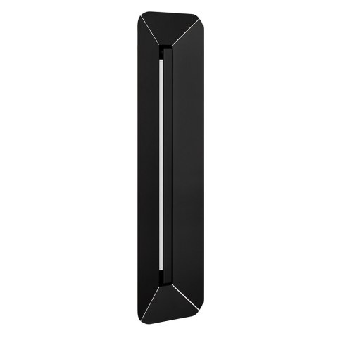 Lampa ścienna YOTTSU W B czarna potrójna do salonu, korytarza lub sypialni