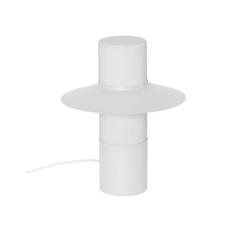 Lampa stołowa CAPONIO ST biała do salonu, gabinetu lub sypialni