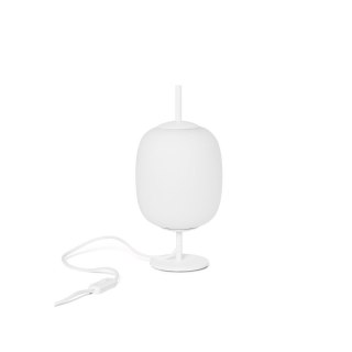 Lampa stołowa EPLI MINI ST biała do salonu, gabinetu lub sypialni