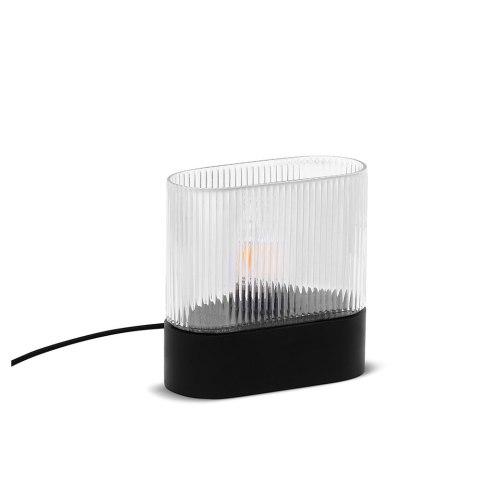 Lampa stołowa FLUMINA ST czarna do salonu, gabinetu lub sypialni