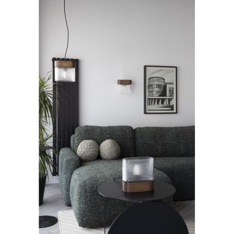 Lampa stołowa FLUMINA ST czarna do salonu, gabinetu lub sypialni