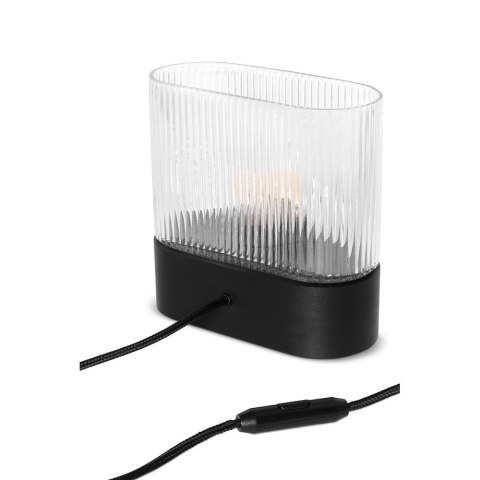 Lampa stołowa FLUMINA ST czarna do salonu, gabinetu lub sypialni