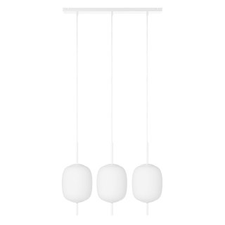 Lampa wisząca EPLI MINI 3L biała potrójna do salonu, jadalni  