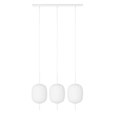 Lampa wisząca EPLI MINI 3L biała potrójna do salonu, jadalni  