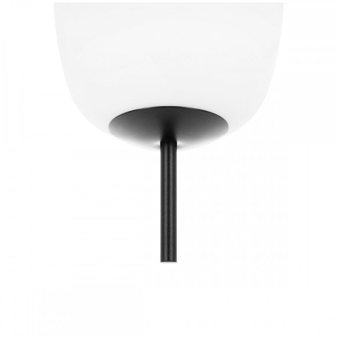 Lampa wisząca EPLI MINI czarna do salonu, jadalni  