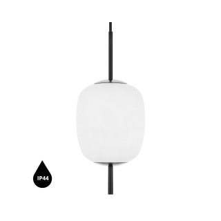 Lampa wisząca EPLI MINI czarna łazienkowa do salonu, jadalni  