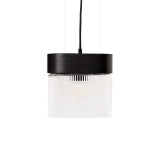 Lampa wisząca FLUMINA A czarna do salonu, jadalni  