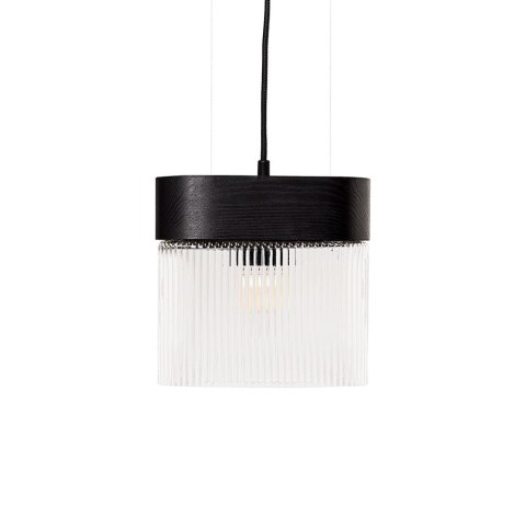 Lampa wisząca FLUMINA A czarna do salonu, jadalni  