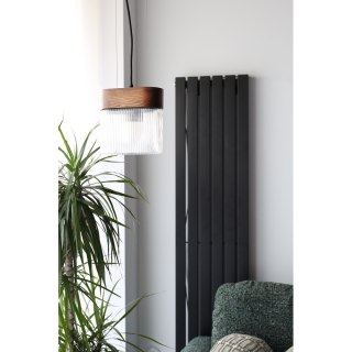 Lampa wisząca FLUMINA A czarna do salonu, jadalni  
