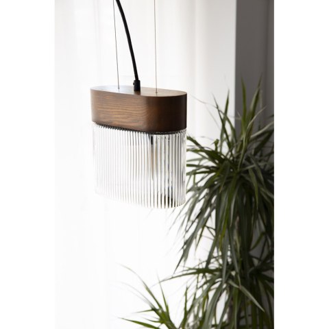 Lampa wisząca FLUMINA A czarna do salonu, jadalni  