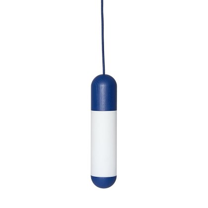Lampa wisząca FUNSUI A - granatowa