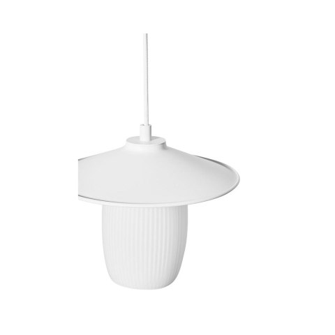 Lampa wisząca JINGU A biała do salonu, jadalni  