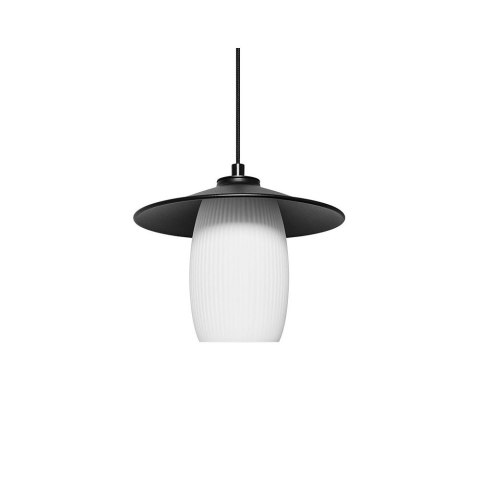 Lampa wisząca JINGU A czarna do salonu, jadalni  