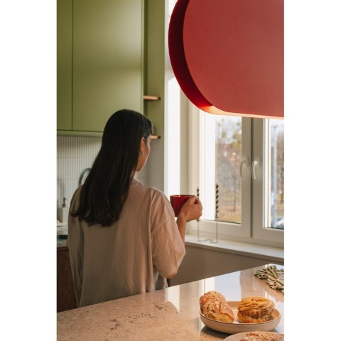 Lampa wisząca MALUMI A czarna do salonu, jadalni  