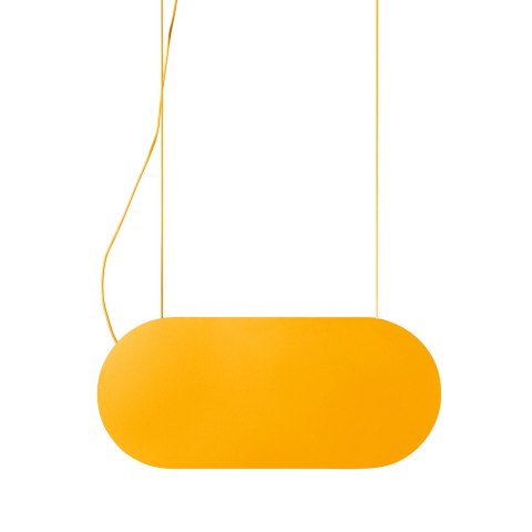 Lampa wisząca MALUMI A melonowa do salonu, jadalni  