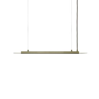 Lampa wisząca SENKEI A oliwkowa do salonu lub jadalni