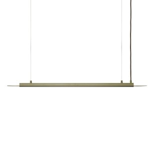 Lampa wisząca SENKEI B oliwkowa do salonu lub jadalni