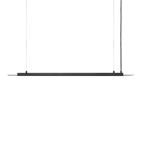 Lampa wisząca SENKEI C czarna do salonu lub jadalni
